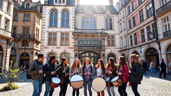 Les meilleures écoles de batterie à Lille pour débutants